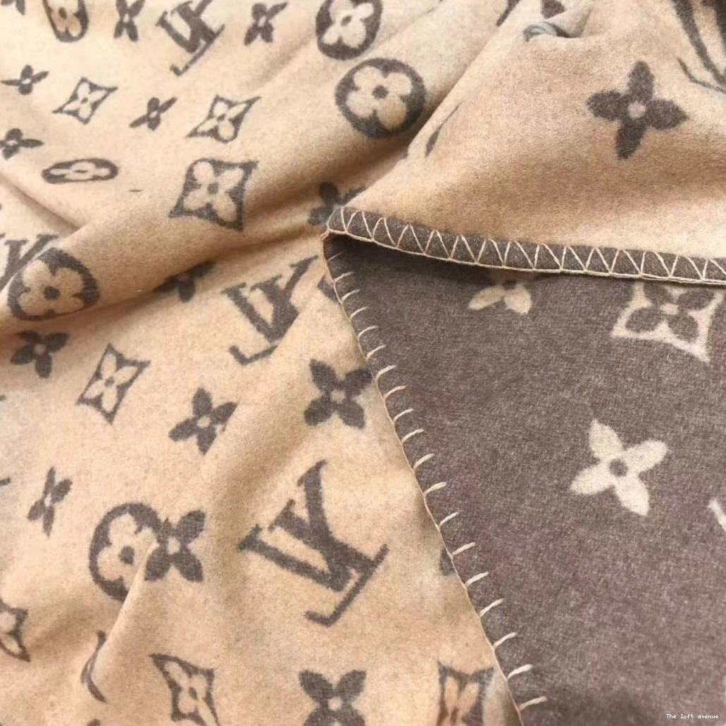 CUSTOM X MONOGRAM BLANKET THROW NBA LV 0806